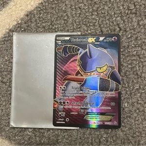 Toxicroak EX pokemon card